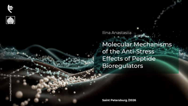 Molecular mechanisms of anti-stress effects of peptide bioregulators